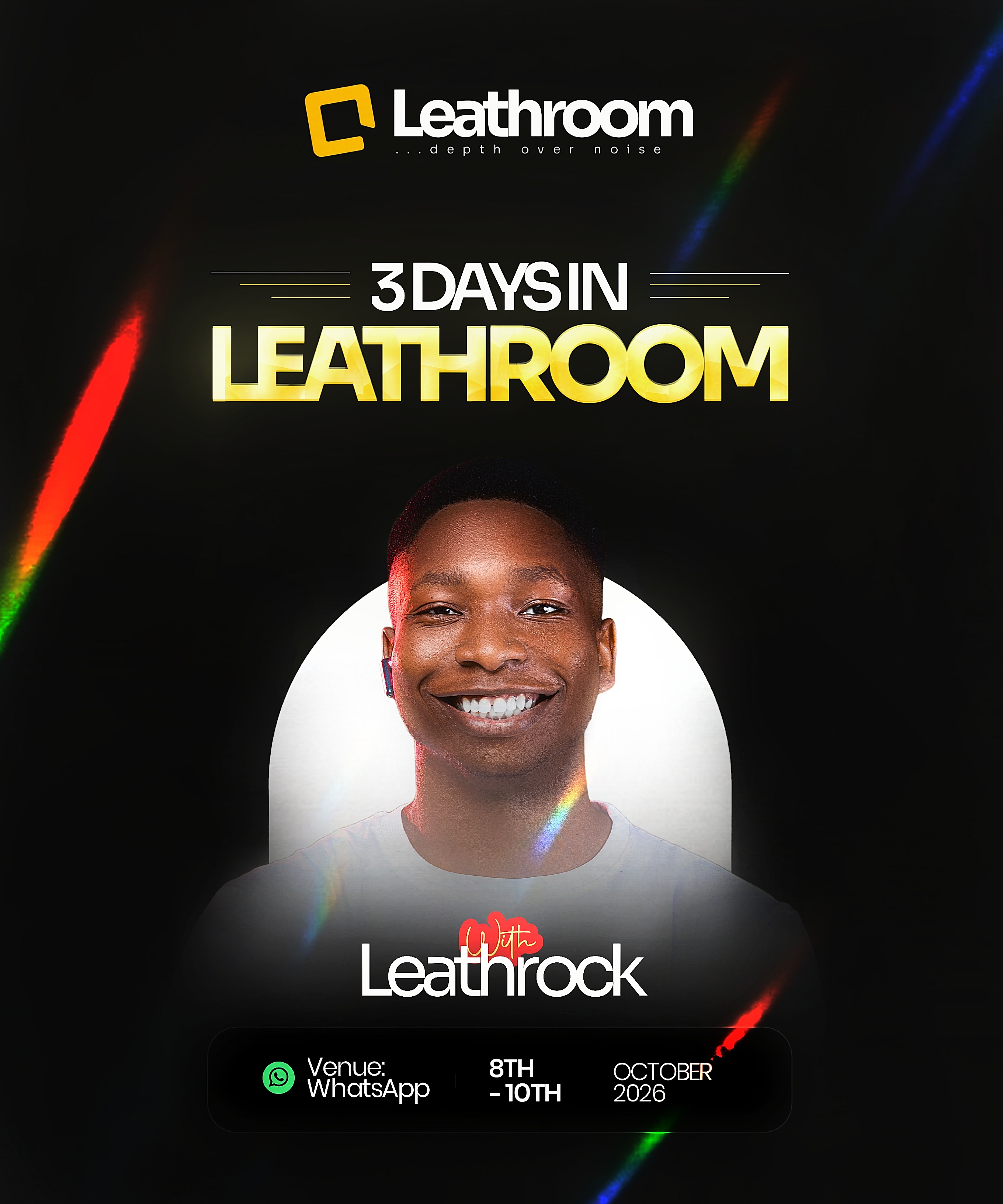 October in Leathroom with Leathrock