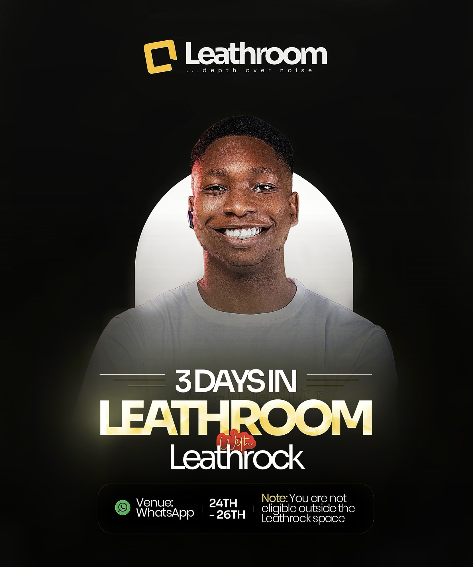 LEATHROOM WITH LEATHROCK
